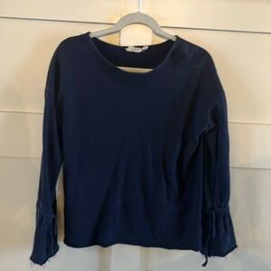 Rev bell-sleeved sweatshirt (XS)